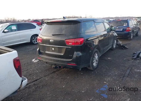 2019 Kia Sedona Lx из США, поврежденный, VIN KNDMB5C18K6553377